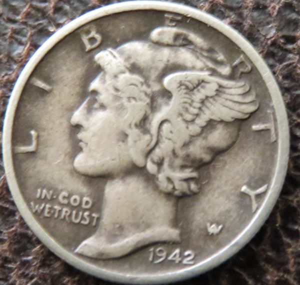 1942-Mercury-Dime